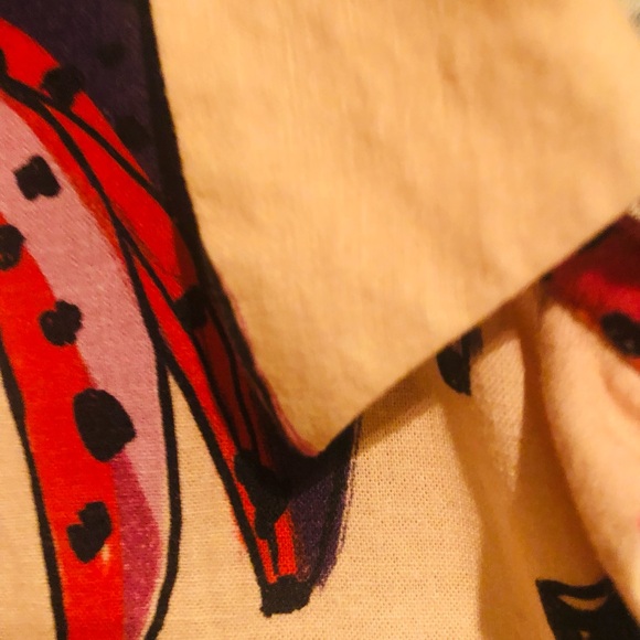 Farm Rio fun banana jumpsuit! So fun & bright! Size small - Picture 9 of 12